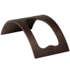 Curved Wooden Wine Bottle Holder
