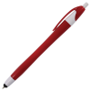Slim Coloured Barrel Ballpoint Pen with Stylus