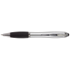 Ballpoint with Rubber Grip and Stylus