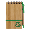Bamboo Notebook With Pen