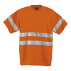 150g Poly Cotton Safety T-Shirt with tape