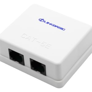 Linkbasic Cat5e Double Surface Mount Box
