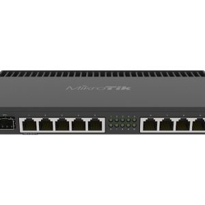 MikroTik 10 Port Gigabit 1SFP+ 4 Core L5 Rack-Mount Router