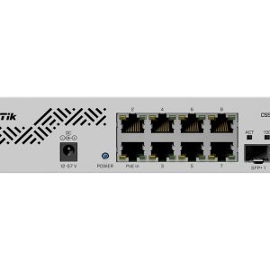 MikroTik SwOS Lite Cloud Smart Switch 8 Port Gigabit 2SFP+ PoE Input