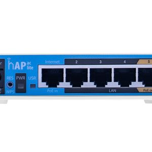 MikroTik hAP ac Lite 5 Port Ethernet 750Mbps WiFi 5 Router