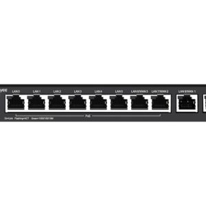 Reyee 10 Port Gigabit 4 WAN 8 PoE 110W 300 User Cloud Router