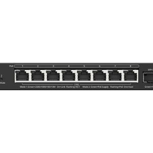 Reyee 8 Port 2.5Gbps PoE 130W 1SFP+ Smart Managed Switch