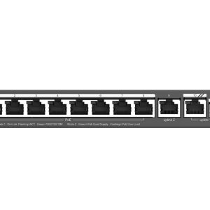 Reyee 10 Port Gigabit with 8 PoE 120W 1SFP Combo Port Smart Managed Switch