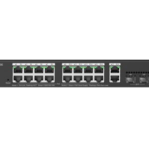 Reyee 18 Port Gigabit with 16 PoE 250W 2SFP Smart Managed Switch