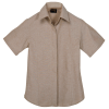 Oxford Blouse Short Sleeve Ladies