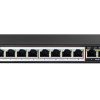 Scoop 10 Port Gigabit 8 PoE 96W Switch