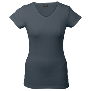 170g Slim Fit V-Neck T-Shirt Ladies
