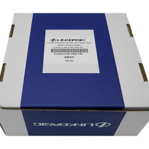 Linkbasic 100m Box Cat5e Solid Grey UTP Cable