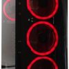 GAMING CASE NO PSU 4 LED FAN