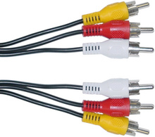 3 RCA TO 3 RCA 5M CABLE