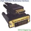 HDMI - DVI - D 5M CABLE