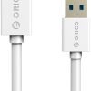 ORICO USB3.0-A M-F ROUND 1.5M