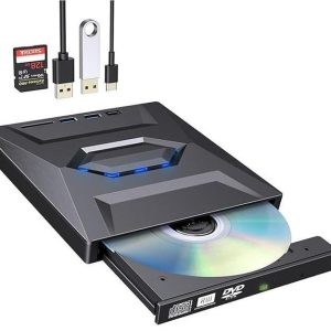 TYPE C + USB DVD EXTERNAL AND HUB