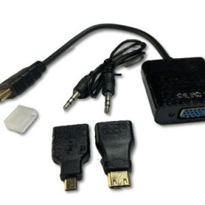 3 IN 1 HDMI TO VGA WITH AUDIO CONVERTER