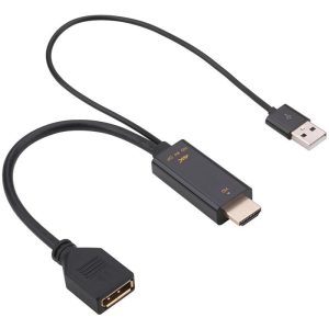 HDMI MALE TO DISPLAY PORT FEMALE PASSIVE