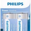 POWER ALKALINE BAT D 2P
