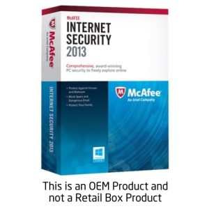INTERNET SECURITY 2013 1 USER
