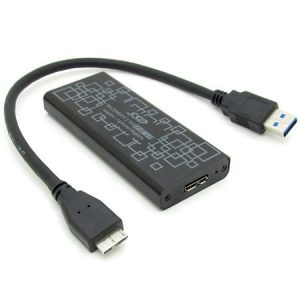 USB3 TO M.2 SATA SSD CHASSIS
