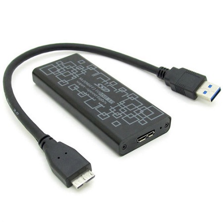 USB3 TO M.2 SATA SSD CHASSIS
