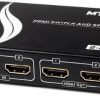 2 IN 2 OUT HDMI SWITCH AND SPLITTER