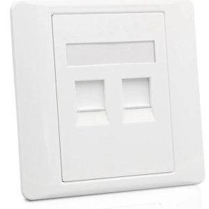 CAT7 WALL BOX DOUBLE