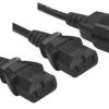POWER CABLE-MALE TO 2 X FEMALE 1.8M
