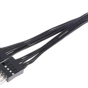 USB EXTENSION CABLE 9 PIN 1 F TO 2 M