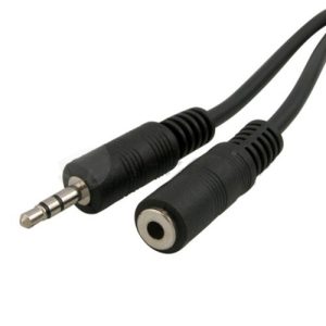 3.5MM STEREO MALE TO FEMALE 5M
