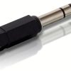 HEADPHONE 3.5MM TO 6.35MM NICKEL PLATED