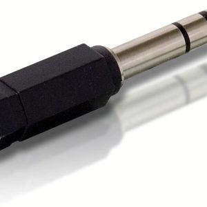 HEADPHONE 3.5MM TO 6.35MM NICKEL PLATED