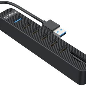 ORICO HUB USB3.0 1XUSB3.0 5XUSB SDTF BK