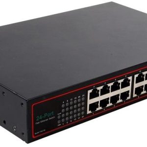 24-PORT 10/100 IRON SHELL