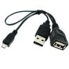 USB (M) TO (F)+(M)+MICRO (M)