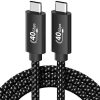 USB4.0 THUNDERBOLT TYPE-C CABLE 2M