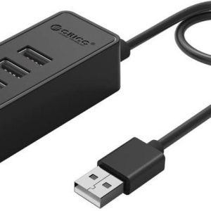 ORICO HUB USB2.0 4XUSB 30CM BK