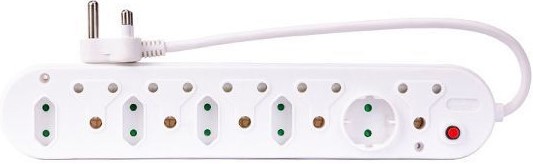 Electrosense 10 Way Multiplug 16A Power Strip