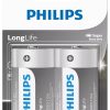 LONGLIFE BATTERY D 2 PACK