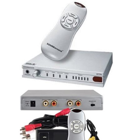 Xitel Sound Around for Xbox 360 DVD Audio from 2 Speakers