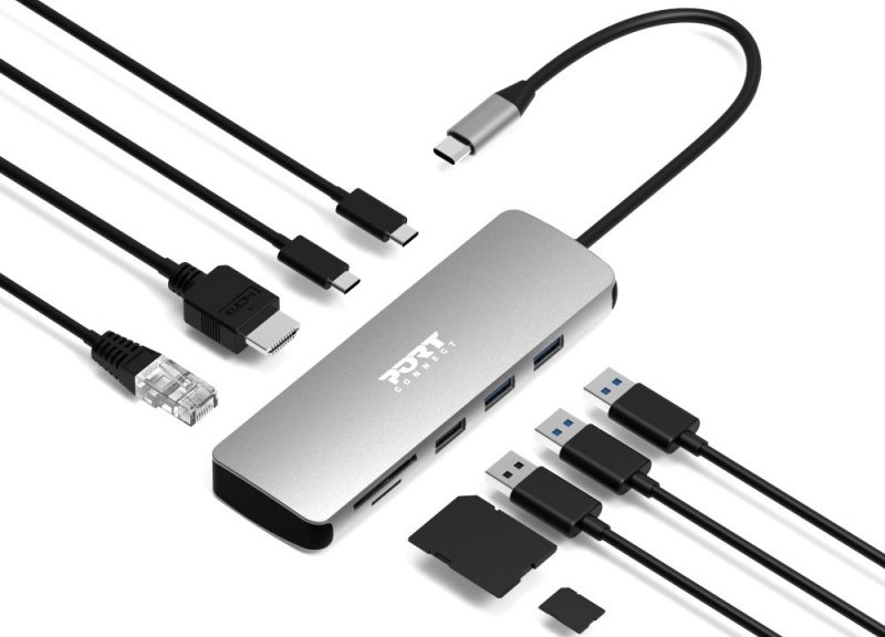 Port USB C Mobile Docking Station 9 Peripheral Ports