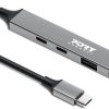 Port USB Type C Hub With 4 USB Ports