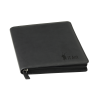 Soft Touch A5 Zippered Tablet Holder — Black — STD