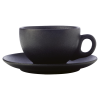 Caviar Coupe Cup and Saucer 250ml