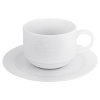 Arctic White Stackable Cup and Saucer 220ml