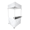 1x1 Aluminium Kiosk with Shelf
