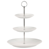 White Basics 3 Tiered Cake Stand